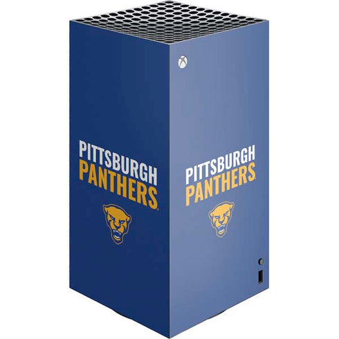 University of Pittsburgh Panthers XBox Series X Digital Edition Console Skin
